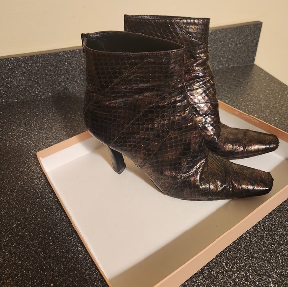 BALLY Python Snake Boots - Picture 7 of 9
